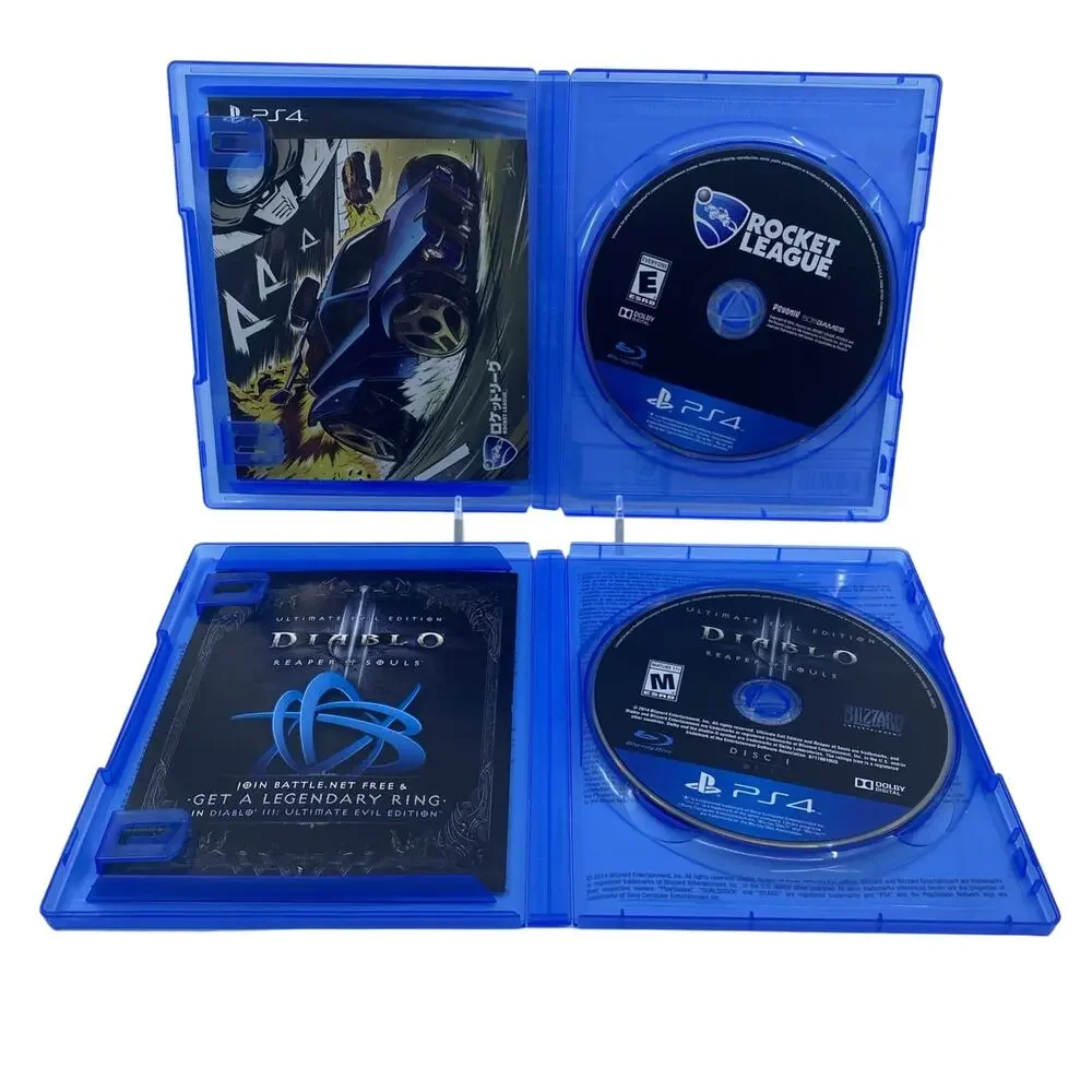 Rocket League Collector’s Edition & Diablo III Ultimate Evil PS4 CIB Tested